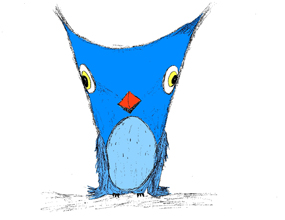 Blu the Owl by Lafayette Wattles